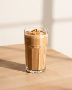Read more about the article Peanut Butter Coffee Smoothie Recipe