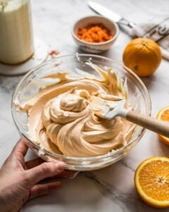 Read more about the article Orange Buttercream Frosting Recipe