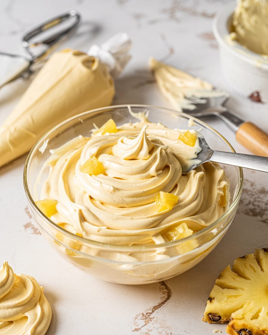 Read more about the article Pineapple Whipped Frosting Recipe