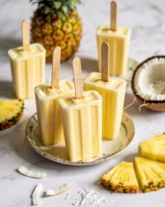 Read more about the article Pineapple Coconut Popsicles Recipe