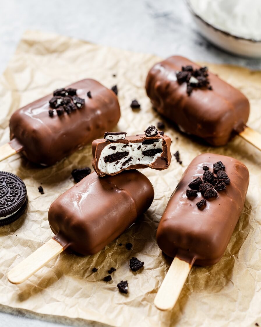 You are currently viewing Oreo Ice Cream Pops Recipe
