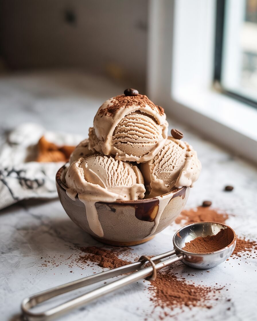 You are currently viewing Coffee Ice Cream (No Machine) Recipe