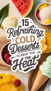 Read more about the article 15 Refreshing Cold Desserts to Beat the Heat