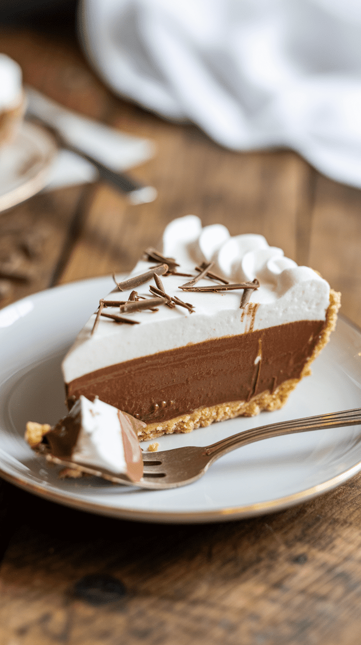 Read more about the article The French Silk Pie That Won Over My Toughest Critic