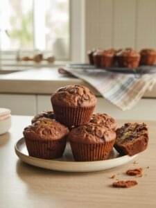 Read more about the article Chocolate Banana Muffins (Super Moist & Fudgy)