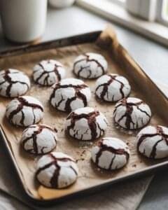 Read more about the article Chocolate Crinkle Cookies Recipe